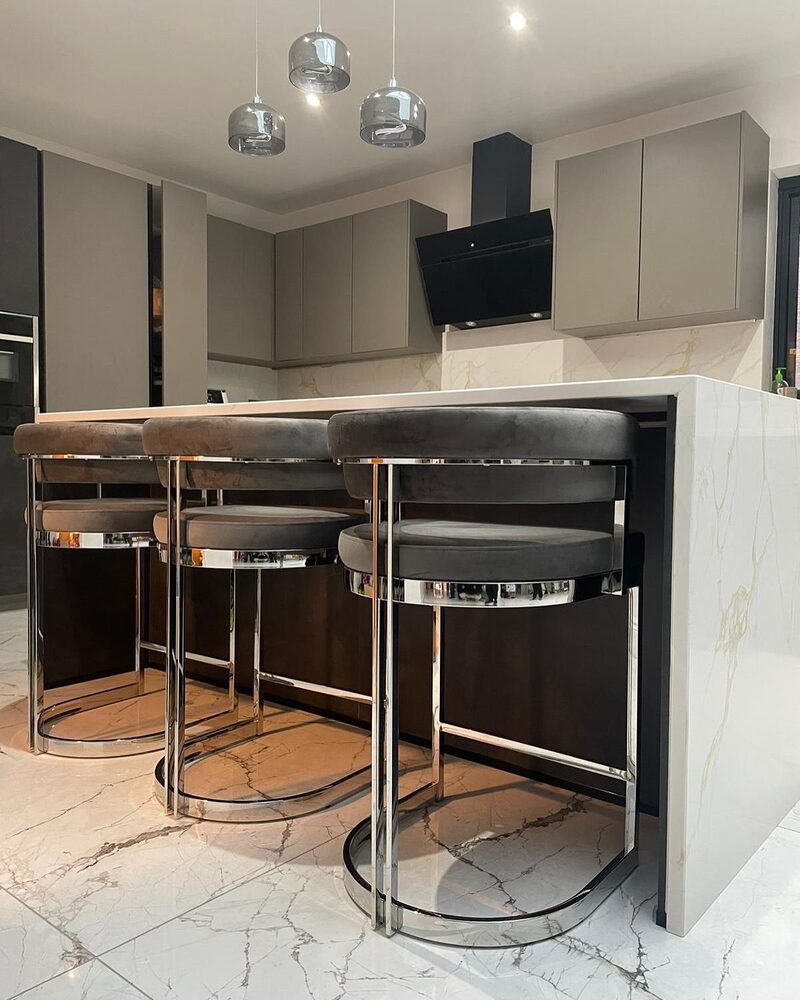 Khung chân ghế inox bóng - ảnh 3